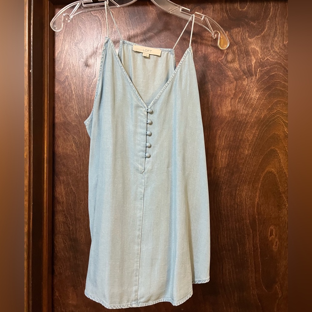 Loft Denim Tank Top